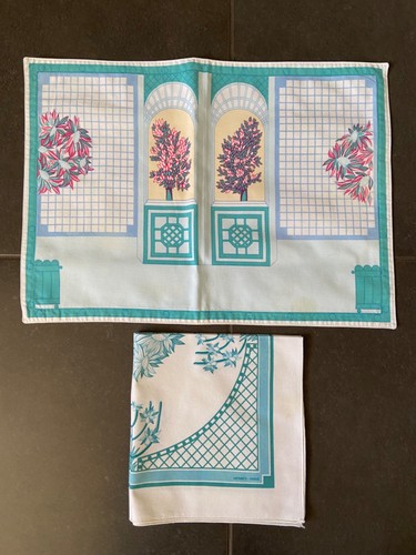 Set table hermès bleu - set,