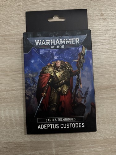 Cartes adeptus custodes - adeptus,