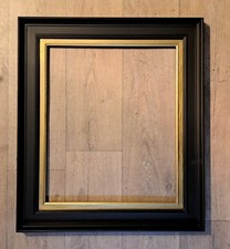 Cadre en bois noir Napoléon