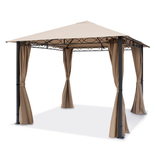 Pavillon jardin 3x3 m - jardin,