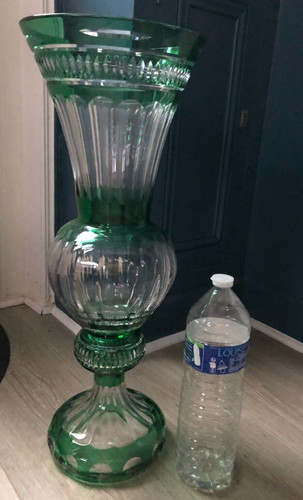 Grand vase cristal overlay - grand,