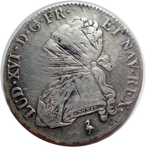 Louis xvi écu aux - louis,