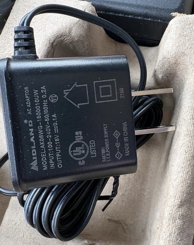 Midland 822 adaptor - 75-822, ac