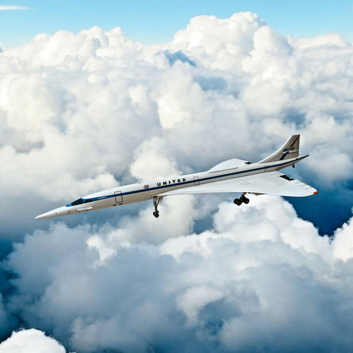 United air lines concorde - united,