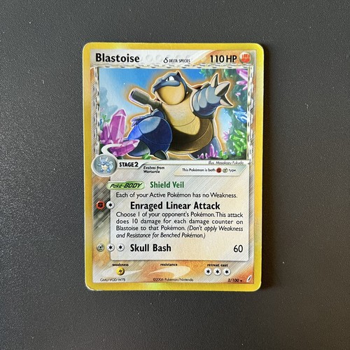 Carte pokémon blastoise delta - carte,