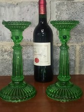 Paire de bougeoir ancien en