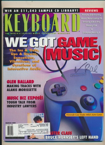 Keyboard magazine video - video, game