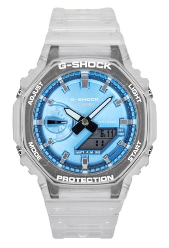 Montre casio shock - casio, bleu