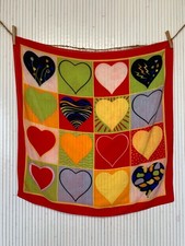 Foulard carré de soie