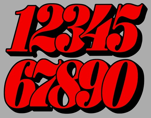 Numeros course racing - numeros,