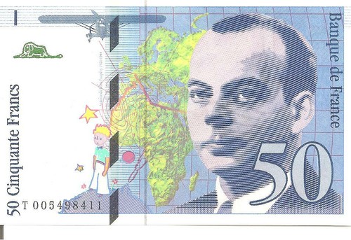Billet francs saint - 50,