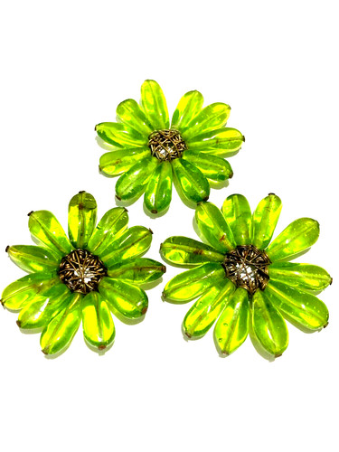 Fleur verre murano fait - en, de