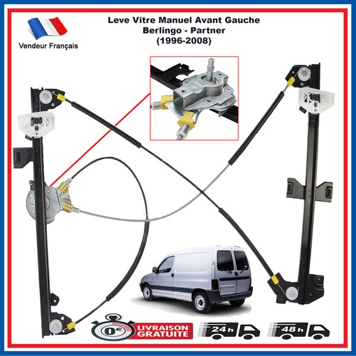 Lève vitre manuel - lève-vitre,