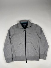 Gilet sweat armanie jeans gris polaire full zip