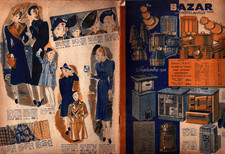 PARIS (IV°) ART MENAGER ,MODE ,ECOLE / BAZAR DE L'HOTEL DE VILLE Catalogue 1938