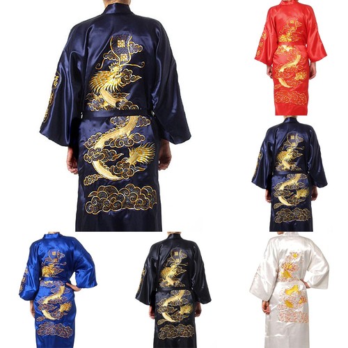 Peignoir homme pyjama bleu