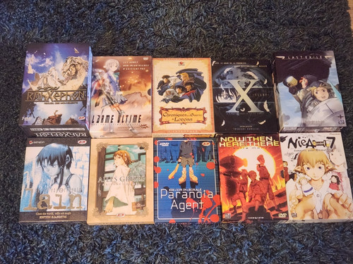 Lot coffrets dvd - dvd, manga