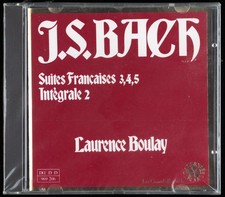 LAURENCE BOULAY - J.S. Bach - Suites Françaises 3,4,5 - CD