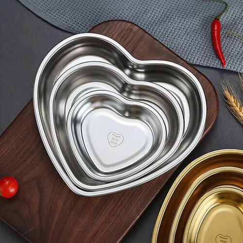 Assiette service acier - service,