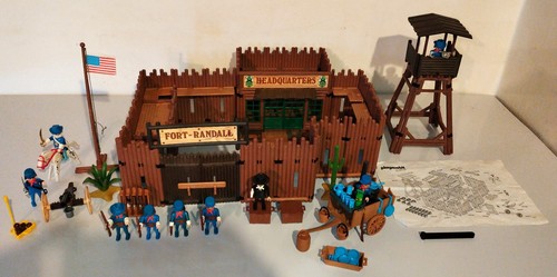 Lot playmobil fort randal - fort, randal-