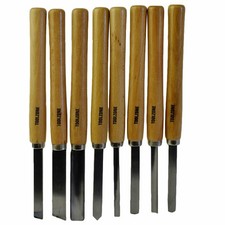 8 pièces ciseaux tournants pour sculpture sur bois tour à bois menuiserie...