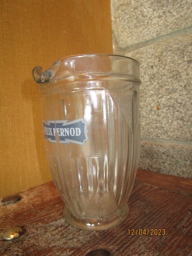 Pichet carafe ancien verre - ancien, en
