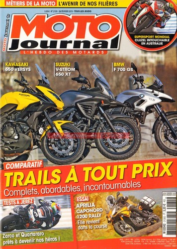 Moto journal 2135 bmw - moto, gs