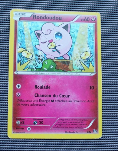 Carte pokemon rondoudou - carte,