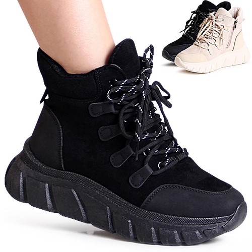 Bottes sneakers talon plat - sneakers,