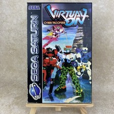 Virtual On: Cyber Troopers - Sega Saturn -PAL SECAM, Emballage d'Origine Complet