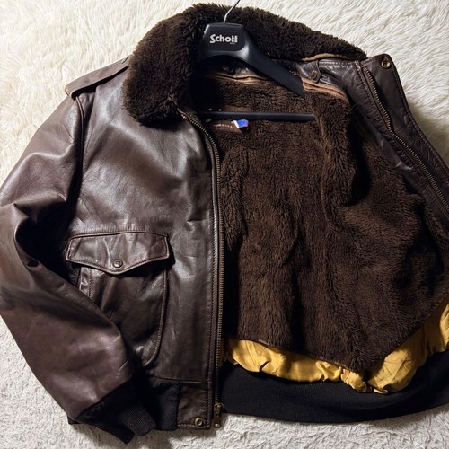 Schott 184sm leather - 184sm, g-1