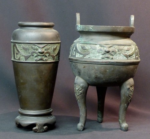 Chine 19ème coupes pots - aa,
