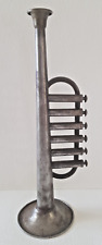 Ancienne trompette, jouet musicale, marque PD, made in France, déposé.