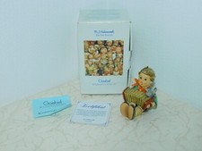 Goebel Hummel " Heini Bandonéon Joueurs " Jeune Ziehharmonik + avec Carton