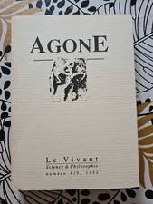 Agone Le vivant revue trimestrielle n°8/9 1992 Science & Philosophie TBE