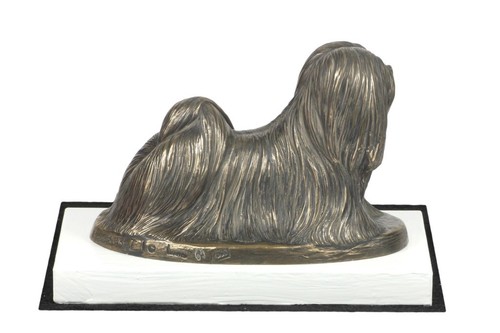 Lhassa apso figurine avec un - apso,