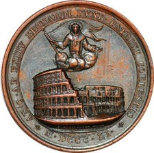 P1095 Vatican Médaille Pie IX