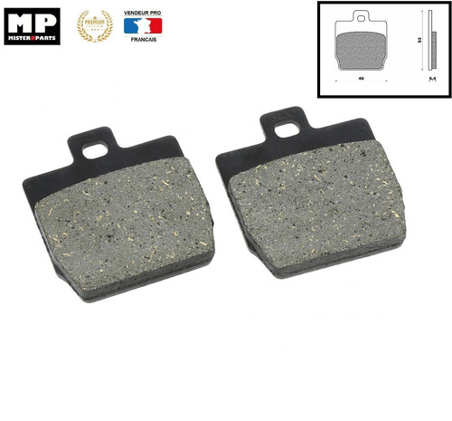 Jeu plaquettes de frein - jeu,