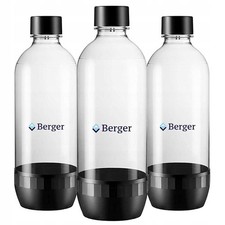 Bouteilles 1L lot de 3 compatibles Sodastream bouteilles réutilisables eau pétil