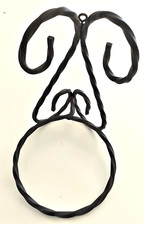 Porte pot en fer forgé D 'ANGLE ancien vers les années 1950/1960