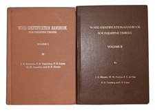 2 Vol Bois Identification Manuel Pour Philipine Timbers,Meniado,Tamolang