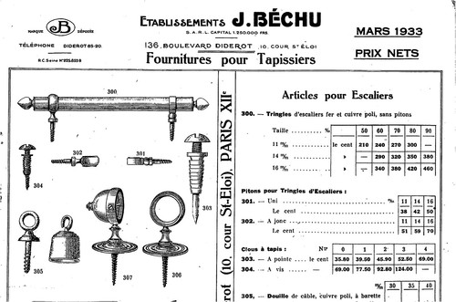 Paris béchu - xii°, j.