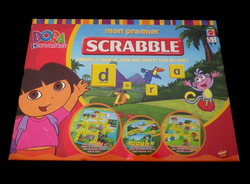 Mon premier scrabble dora - mon, scrabble,