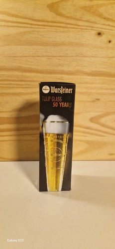 Verre bière warsteiner - un,