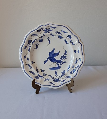 Assiette moustiers ancienne - assiette,