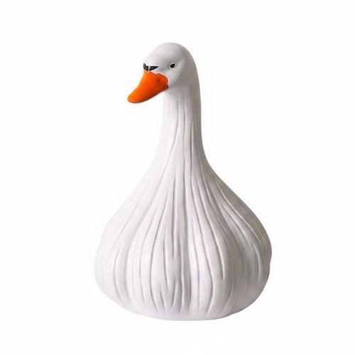 Canard décoratif résine - canard,