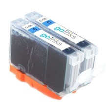 2 Cyan Cartouches d'encre pour