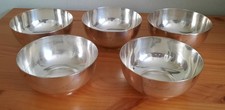 Suite de 5 coupes rince-doigts