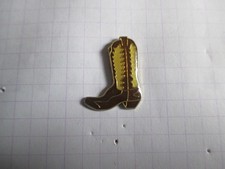 pin's  botte santiag  country cowboy
