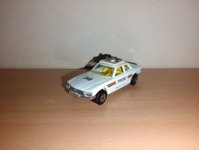MATCHBOX SUPER KINGS 1/43 : VOITURE MERCEDES BENZ 350SLC POLICE SANS BOITE.